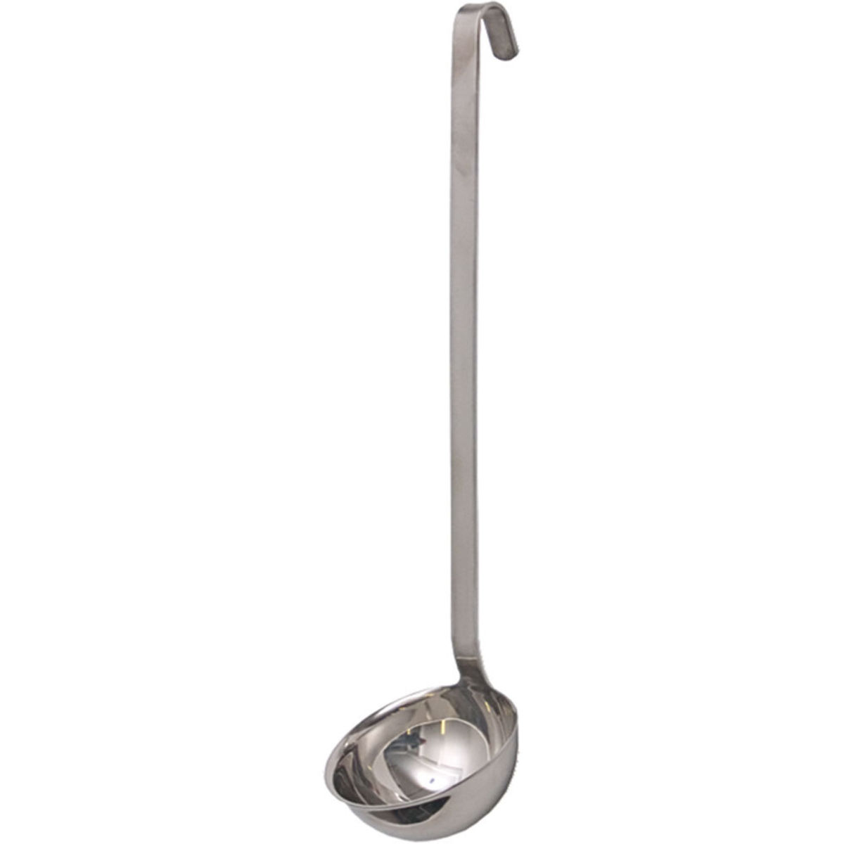 Mestolo monoblocco, 0,2 litri, lunghezza manico 40 cm Sunnex; 180 ml, 40 cm (L); argento