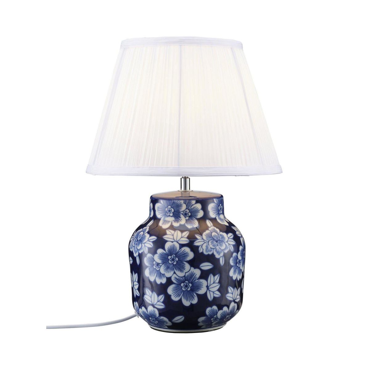 Lampada da tavolo Fanny PR Home; 47x32x47 cm (LxLxH); blu