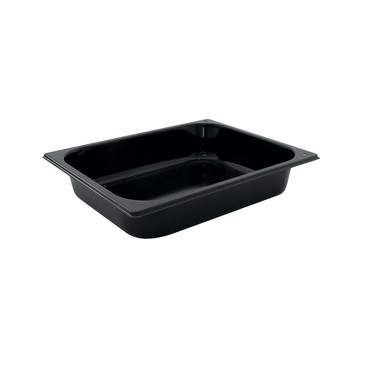 Teglia da forno gastronorm 1/2 Schneider; GN 1/2, 32.5x26.5x6.5 cm (LxLxH); nero; rettangolare