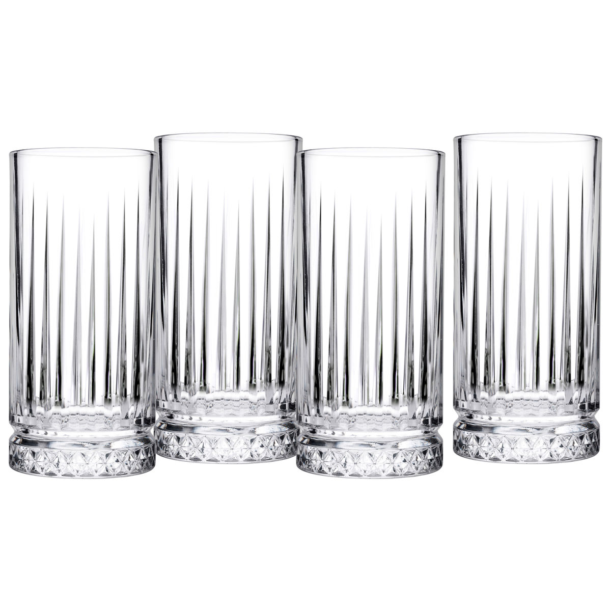 Elysia - long drink 4 pz CreaTable; 280 ml, 14 cm (H); trasparente; 4 pz. / Pacco