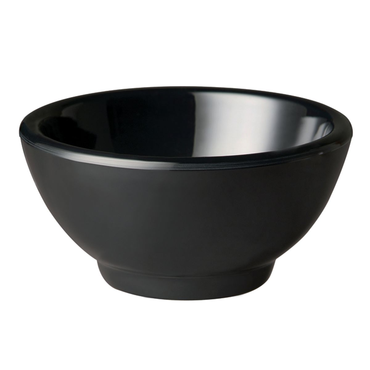 APS Schale PURE, Melamin, rund 300 ml, 13x13x13x6.5 cm (LxBxØxH); schwarz; rund