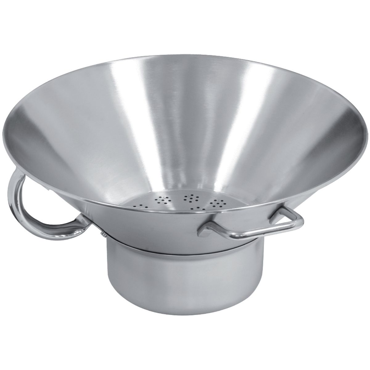 Colafritto professionale Schneider; 41x14 cm (ØxH); acciaio inox