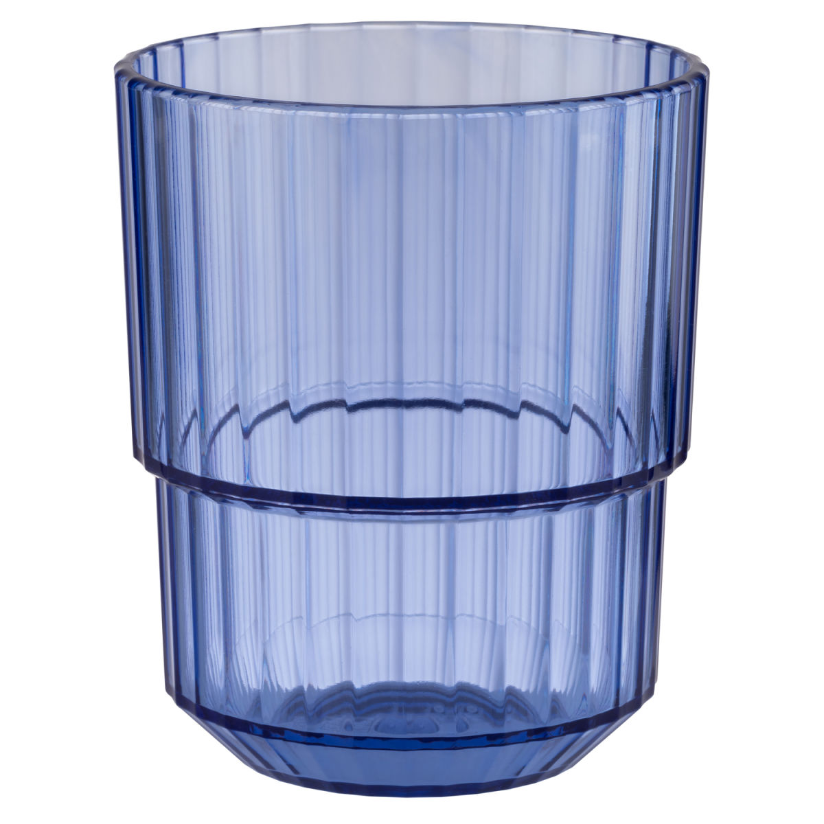 APS Trinkbecher LINEA, Tritan 150 ml, 6.5x6.5x8 cm (LxBxH); blau; 48 Stück / Pack