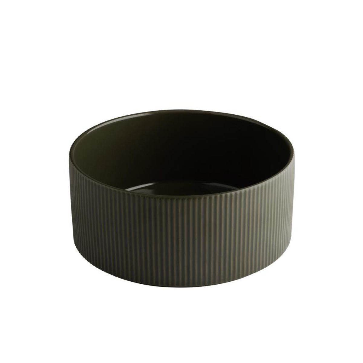 APS Schale -THE GRID-; 2500 ml, 23x10.5 cm (ØxH); braun