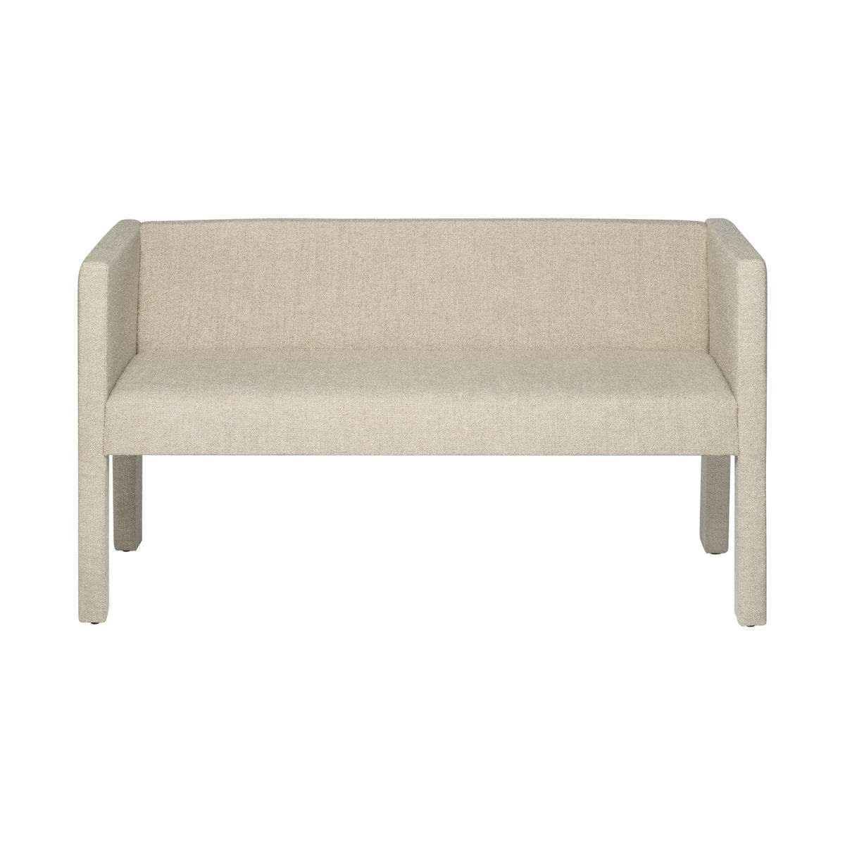 blomus Sofa -SITTA- Stoff Boucla Farbe Shitake 135x73x45 cm (BxLxH); beige