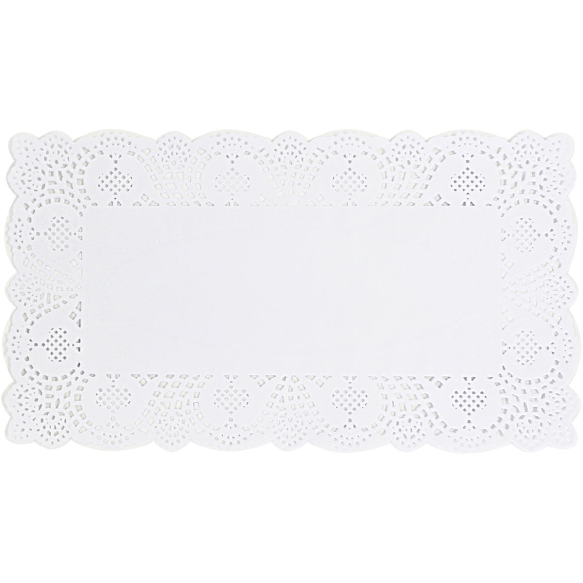 Schneider Tortenspitzen 17x30 cm (LxB); weiß; 100 Stück / Pack