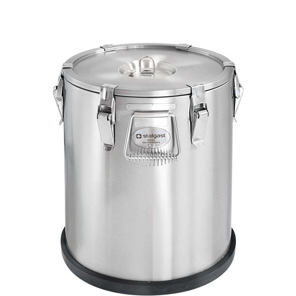 Stalgast Thermobehälter aus rostfreiem Edelstahl 30 l, 47.5x33 cm (HxØ); silber