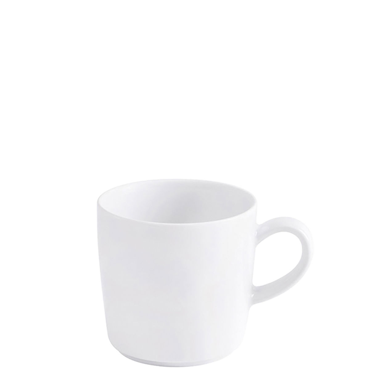 Kahla Café Americano-Obertasse Five Senses 240 ml, 7.6x7.2 cm (ØxH); weiß; rund; 6 Stück / Pack