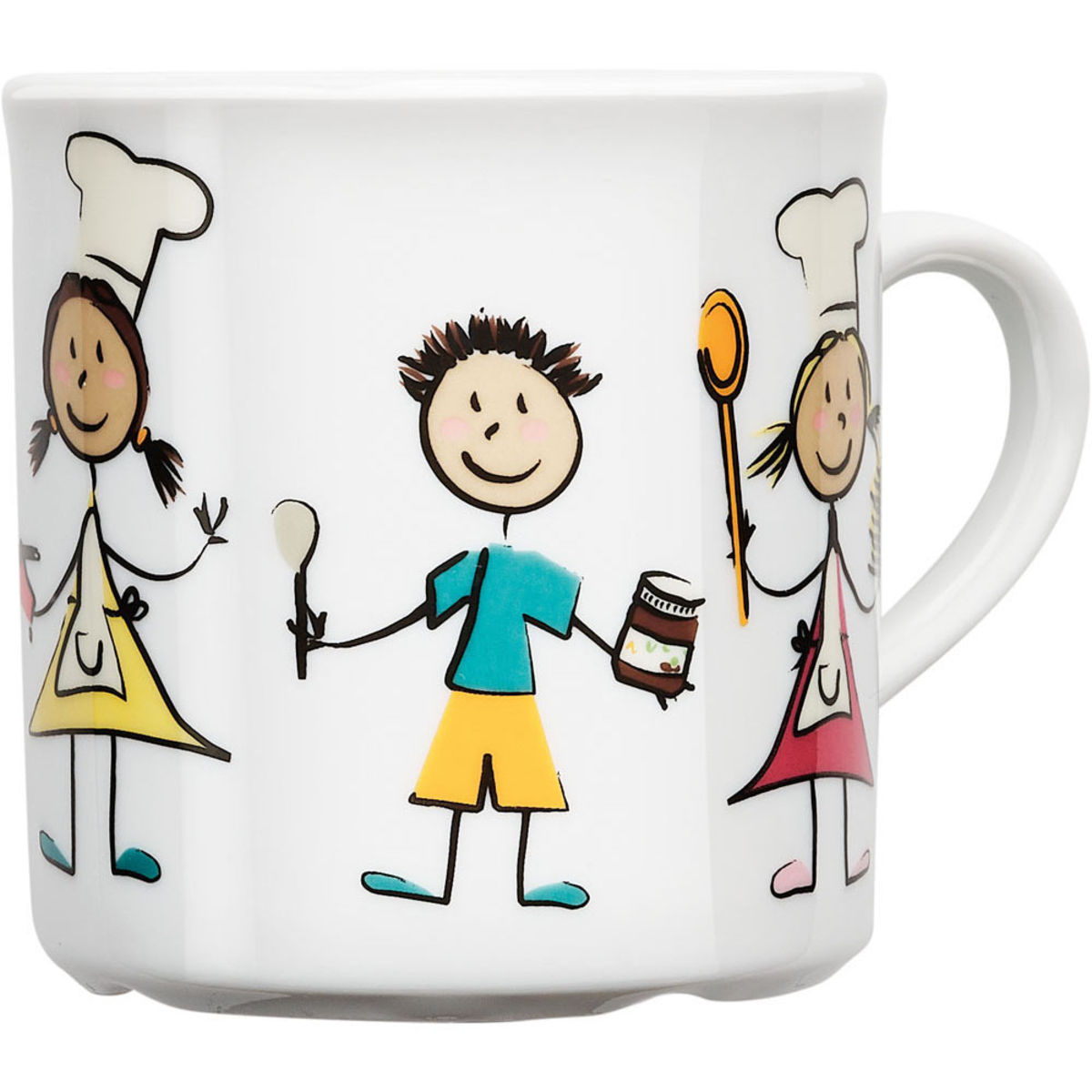 Stalgast Kindergeschirr Becher 0,25 Liter 8x8.2 cm (ØxH); mehrfarbig; rund; 6 Stück / Pack