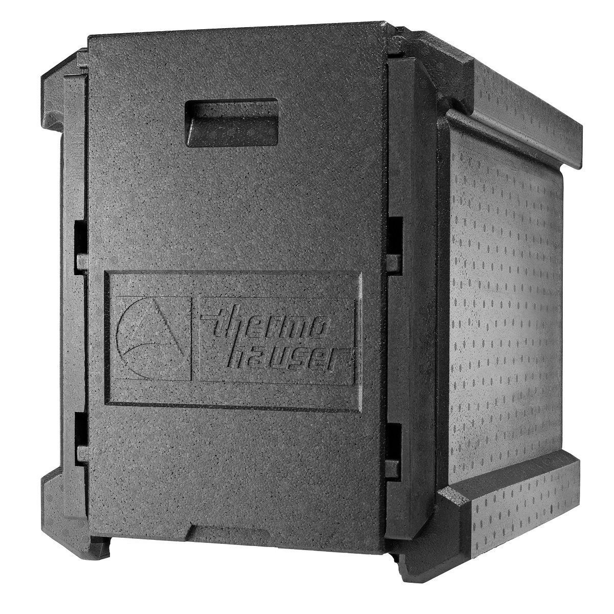 thermohauser Box COMBI GN 1/1, EPP-Thermobox Frontlader GN 1/1, 83 l, 63x50x58.5 cm (LxBxH); schwarz