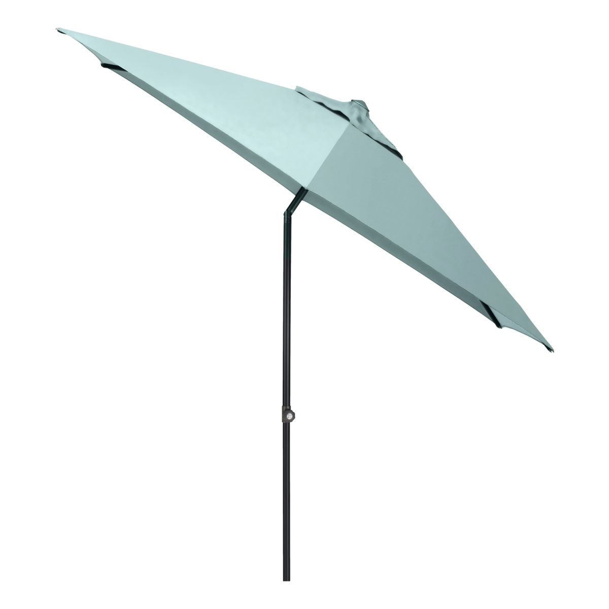 KETTLER Stockschirm rund EASY PUSH LX; 300x300x250 cm (LxBxH); salbei; Gestell anthrazit; rund