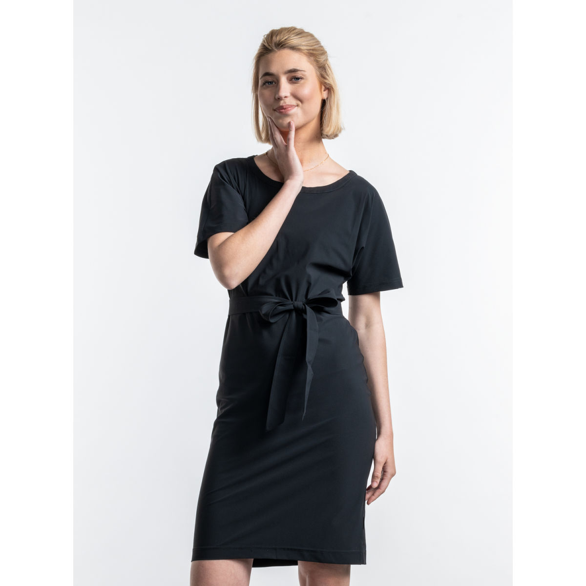 Chaud Devant Kleid Fennel Black; Kleidergröße 3XL; schwarz