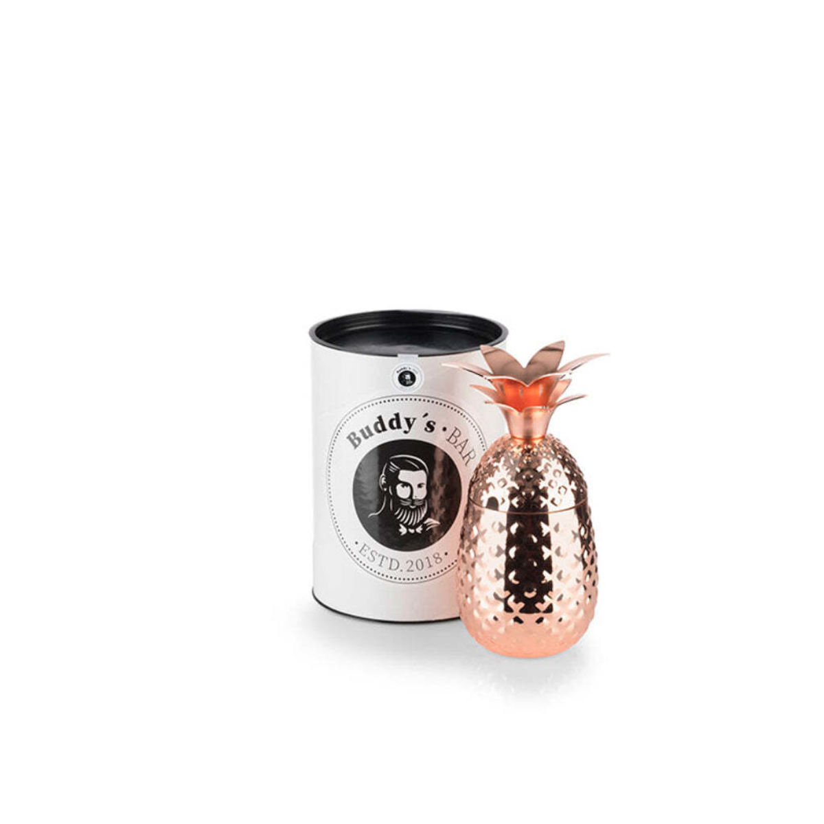 APS Becher PINEAPPLE, Edelstahl; 500 ml, 7.8x19 cm (ØxH); kupfer