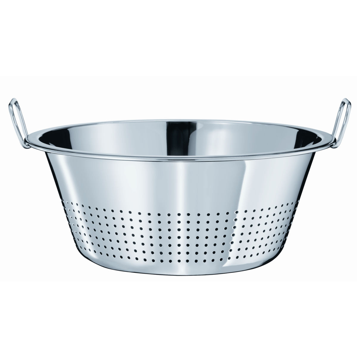 RÖSLE Gemüseseiher mit 2 Haltegriffen 40 cm 0.118 l, 44.5x40x22 cm (LxBxH); silber