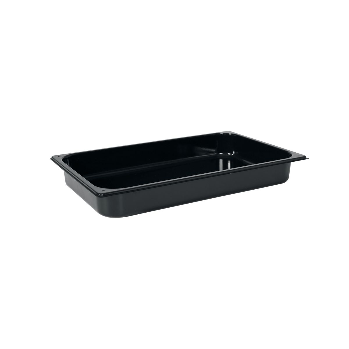 Schneider Backblech GN 1/1 Emaille GN 1/1, 53x32.5x6.5 cm (LxBxH); schwarz; rechteckig