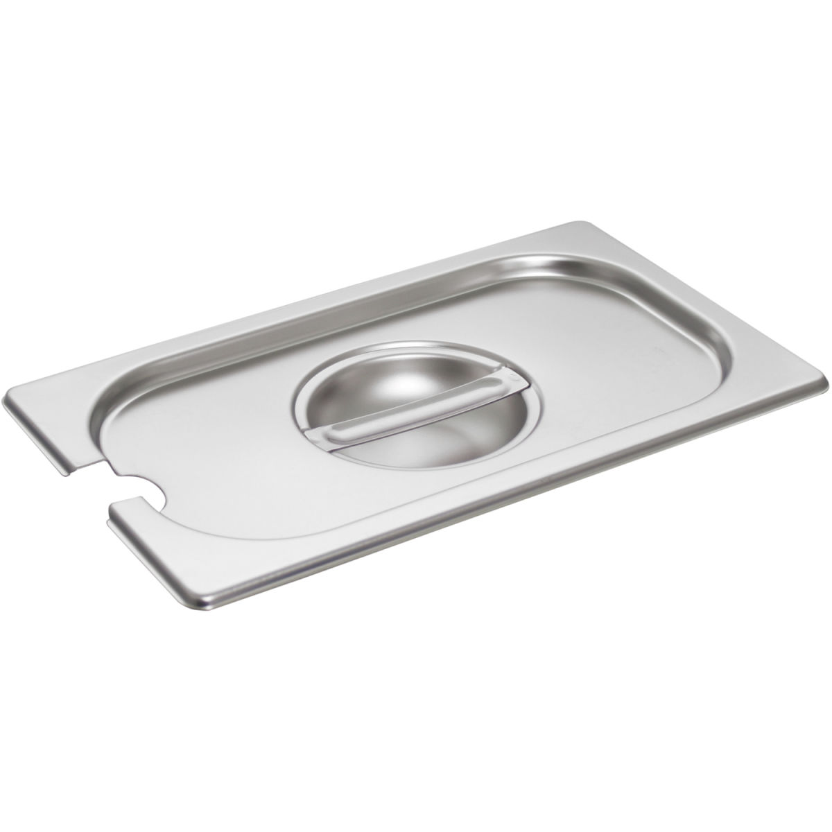 Schneider Deckel GN 1/4 Edelstahl mit Löffelaussparung GN 1/4, 3 cm (T); edelstahl