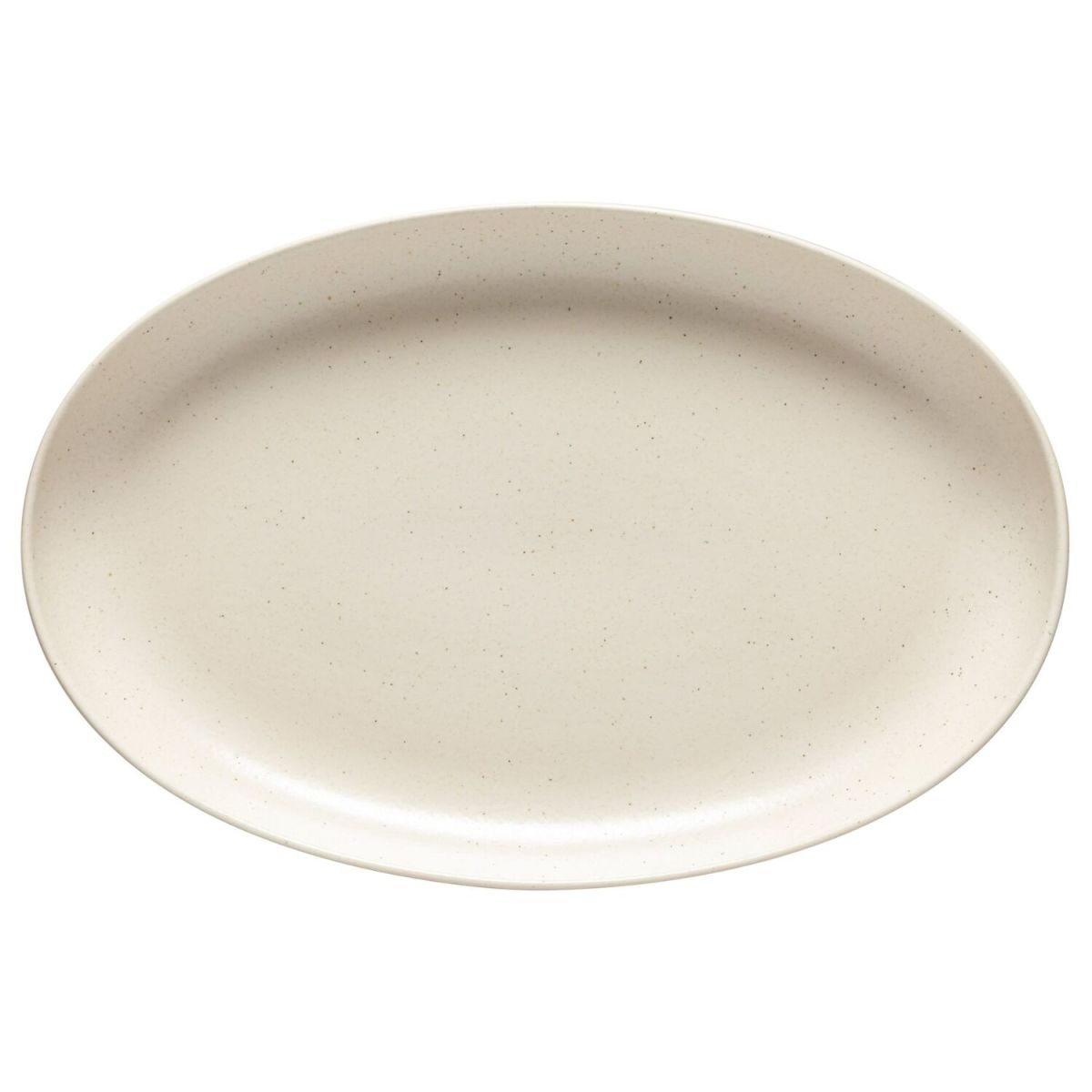 Costa Nova Ovaler Teller Pacifica 40.8x26.3x4.5 cm (LxBxH); beige; oval; 4 Stück / Pack