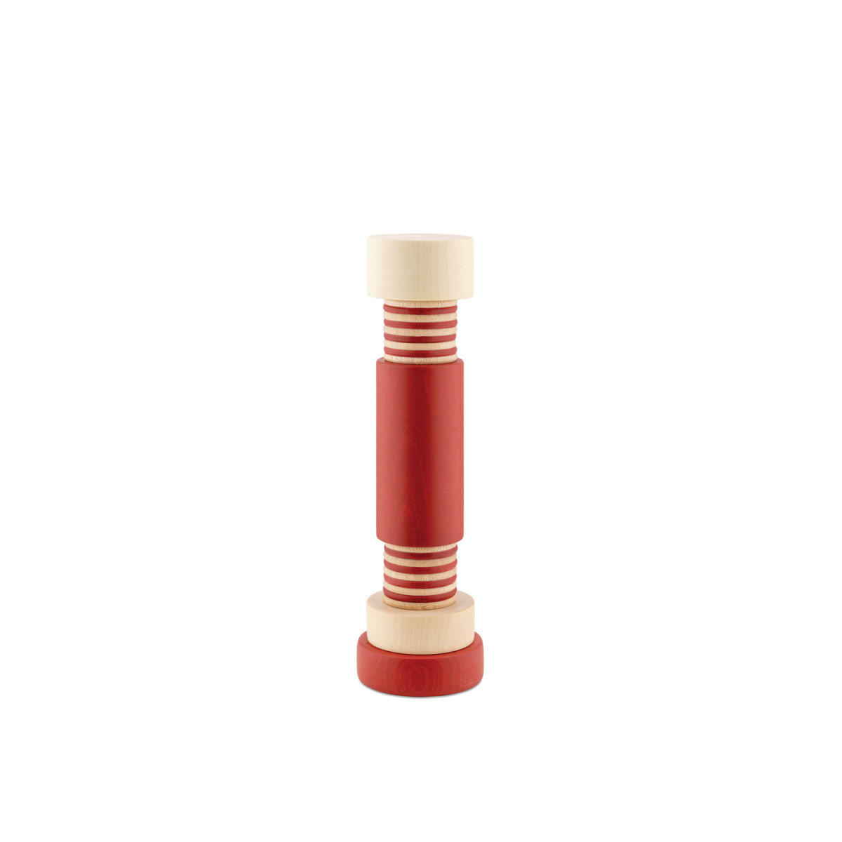 Alessi Twergi Salz-/Pfeffer- und Gewürzmühle; 7x25.5 cm (ØxH); rot