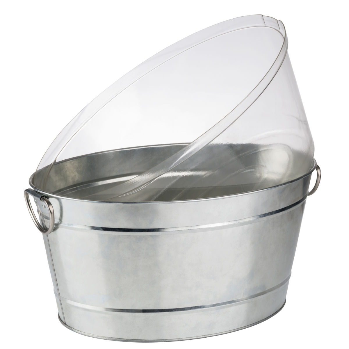 APS Getränkewanne TIN, 18 l 18 l, 50x32x23 cm (LxBxH); edelstahl