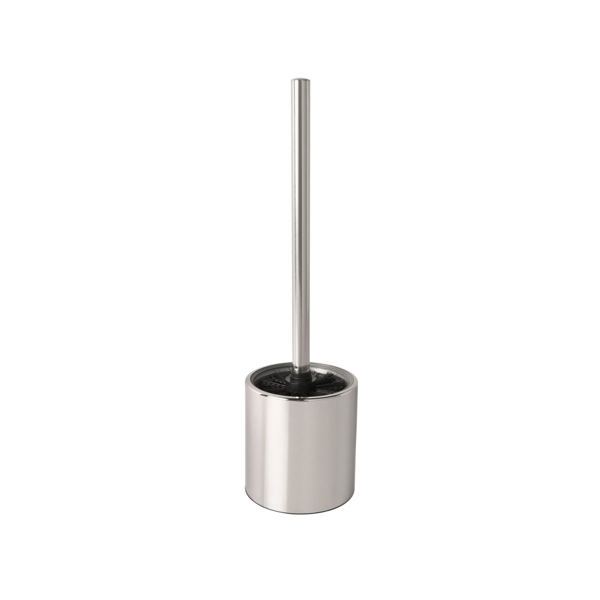Spazzola per WC Corby Alton nera CORBY; 10.2x10.2x36.5 cm (LxLxH); acciaio inox