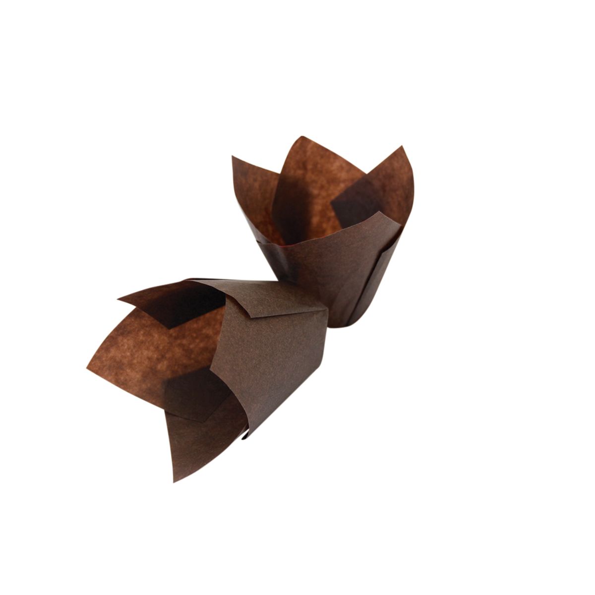 Schneider Muffinform 5x5x5x5.5 cm (LxBxØxH); braun; 1000 Stück / Pack