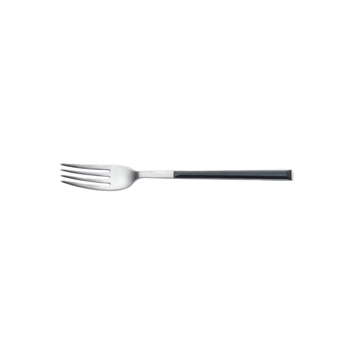 Pintinox Kuchengabel SUSHI PRO Satin ABS Griff Blau 16.5 cm (L); schwarz; 12 Stück / Pack