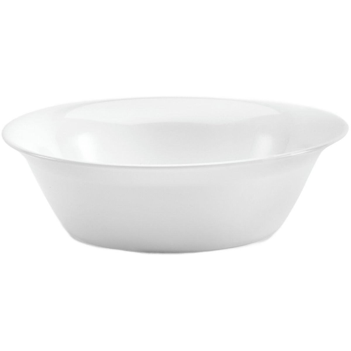 Bormioli Rocco Mehrzweckteller Toledo 17cm, Opal-Hartglas 600 ml, 36x36x17x14.3 cm (LxBxØxH); weiß; 24 Stück / Pack