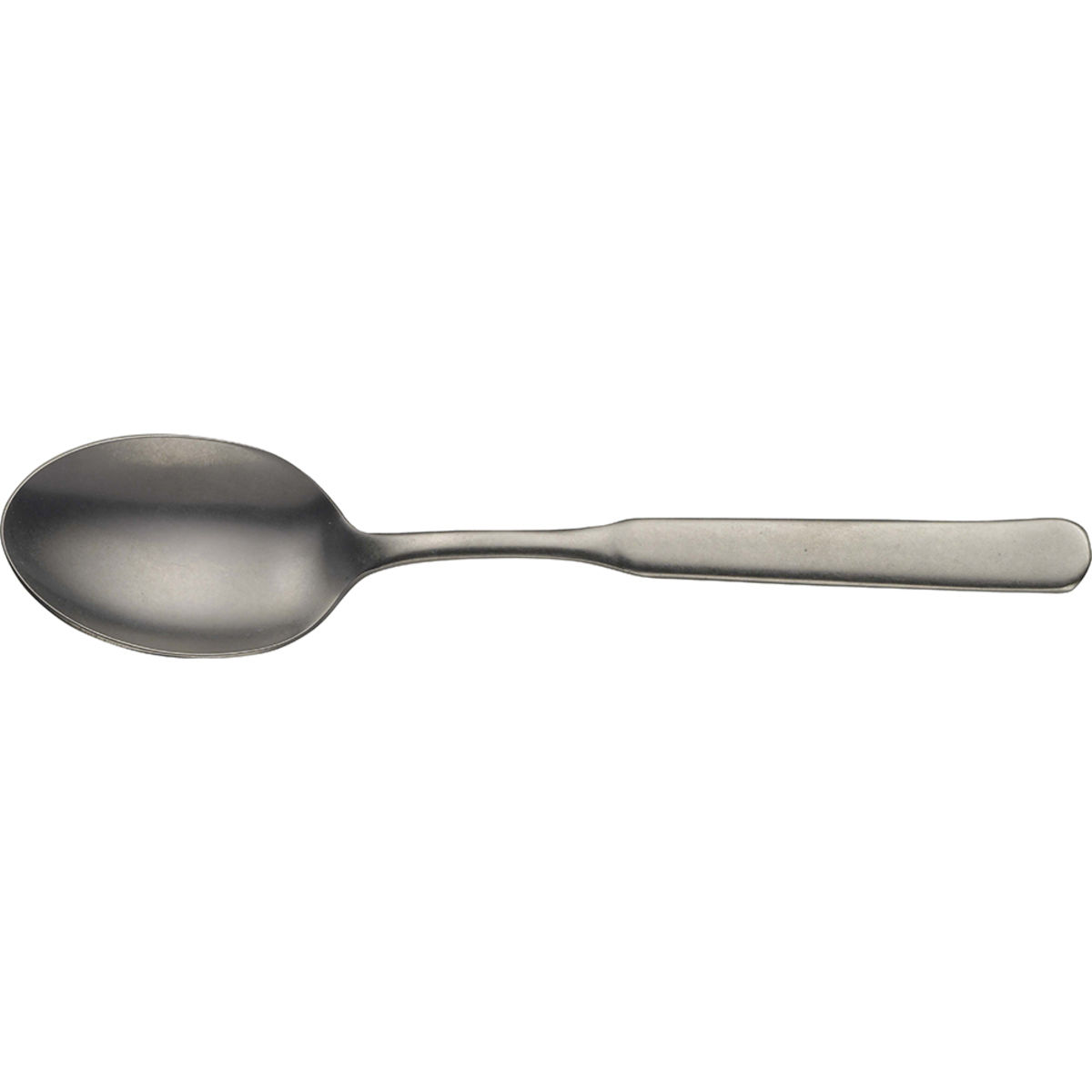 Pintinox Dessertlöffel CASALI StoneWashed / Vintage-Optik Alchimique Titan 16.6 cm (L); anthrazit; 12 Stück / Pack