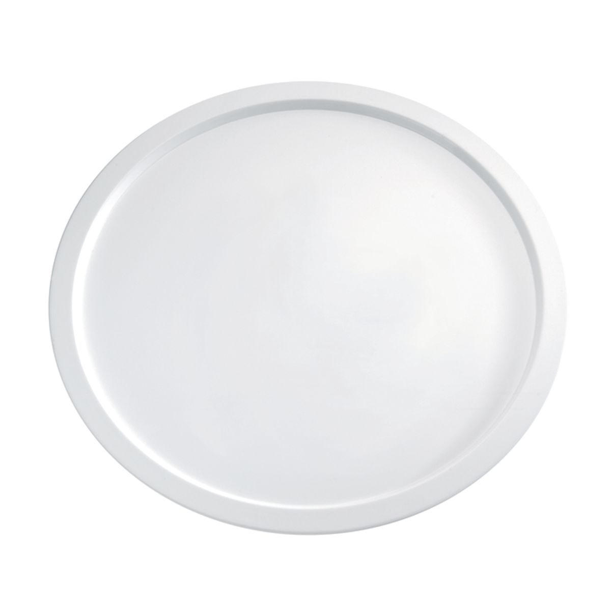 APS Teller PURE, Melamin 38x38x38x2.5 cm (LxBxØxH); weiß; rund