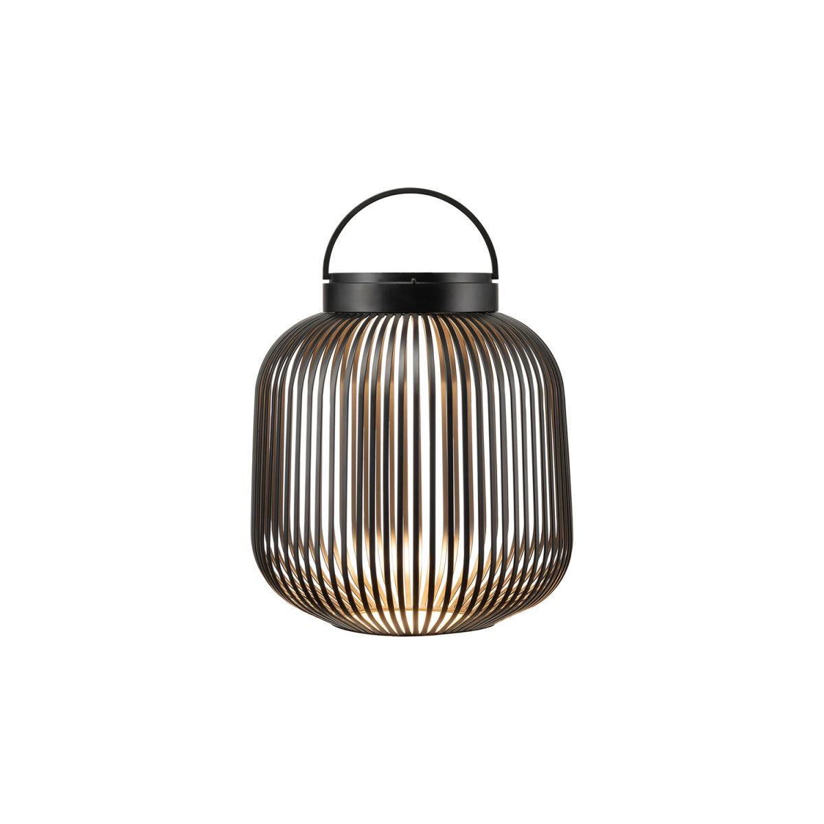 blomus Mobile LED Leuchte -LITO- 27.5x27.5x27.5x30.5 cm (LxBxØxH); schwarz