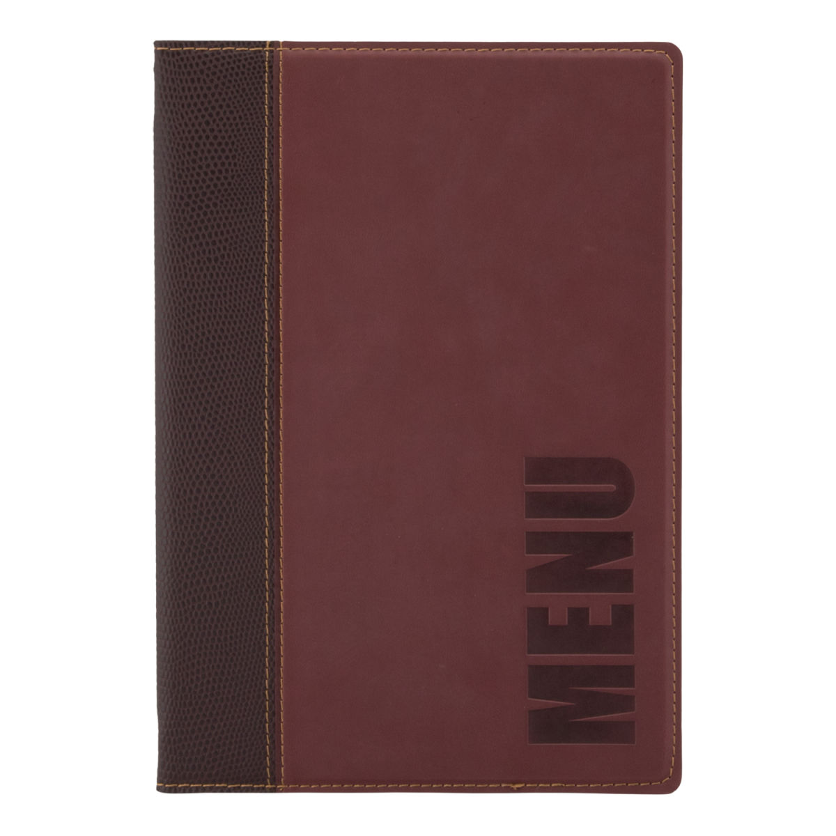 Portamenu A5 Trendy - Similpelle - 4 facciate Securit; 17.5x25 cm (LxH); rosso