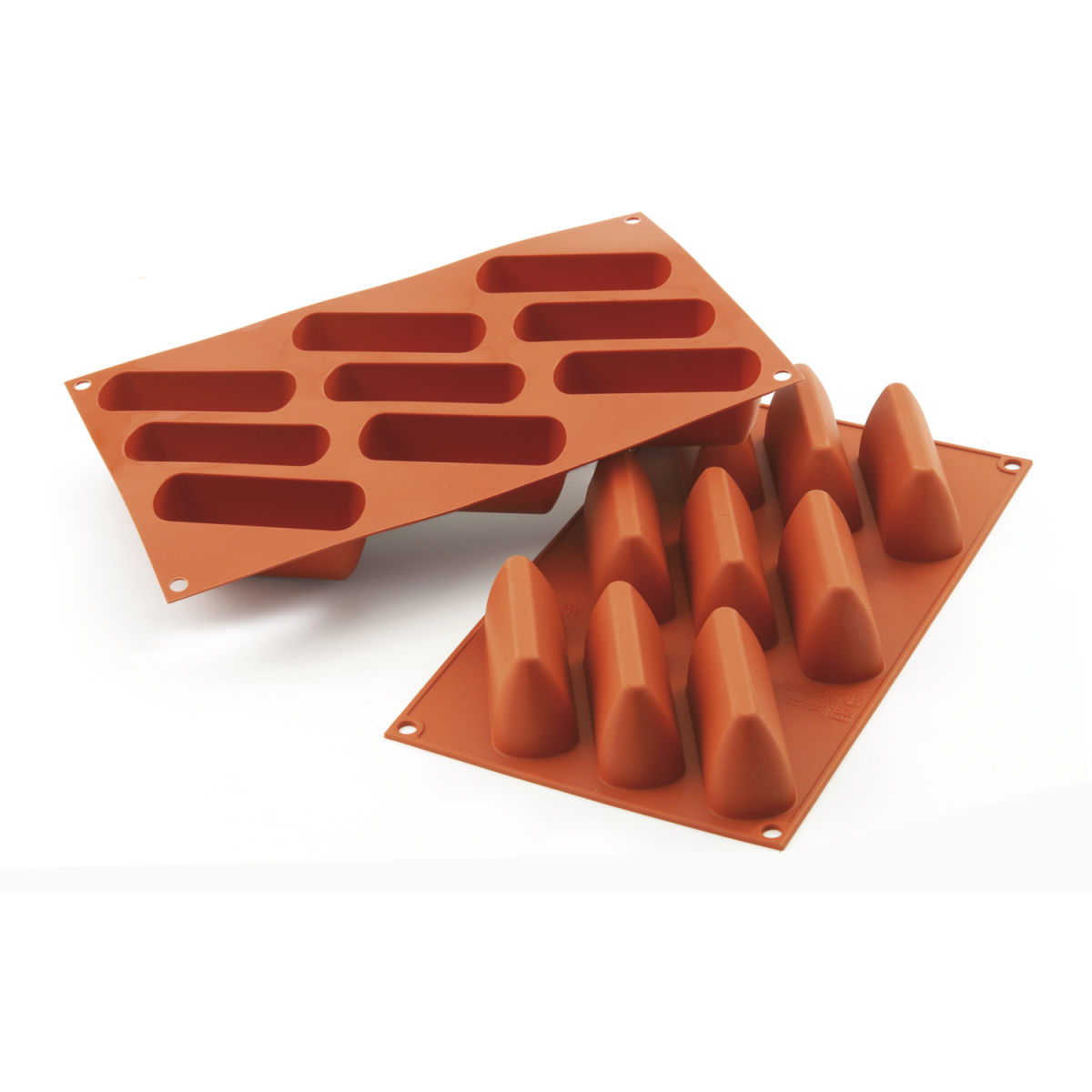 Schneider Silikonbackform Nusspraline 85 ml, 30x17.5x4.2 cm (LxBxH); rot