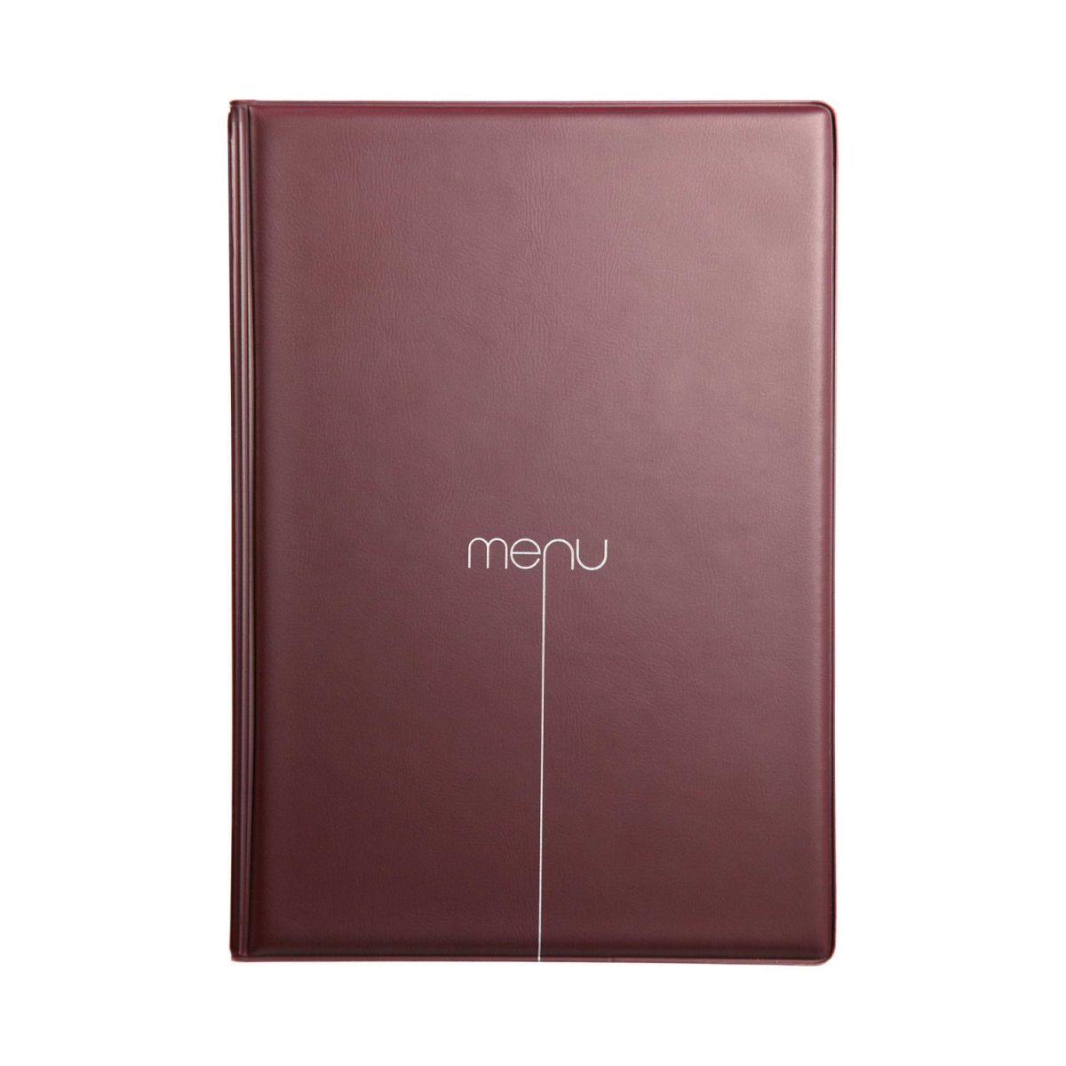 Porta Menu RISTO A4 BORDEAUX DAG Style; 23.2x32.5 cm (LxL); bordeaux; 6 viste