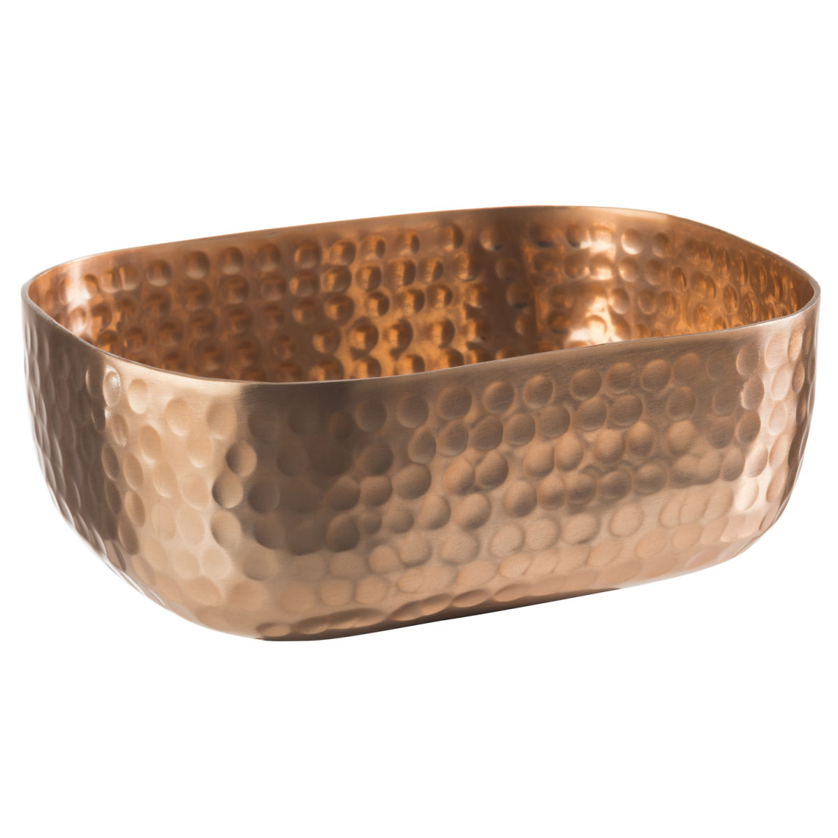 APS Schale CRAFT, Aluminium, groß 700 ml, 15.5x12x5.5 cm (LxBxH); kupfer; rechteckig