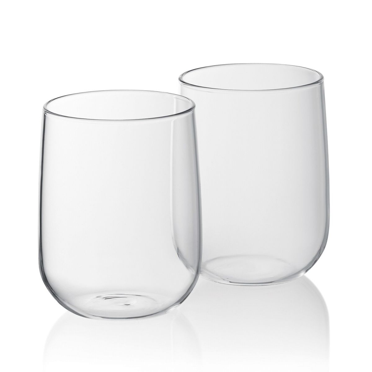 kela Wasserglas Fontana Glas 2er Set 250 ml, 9.5 cm (H); transparent; 2 Stück / Pack