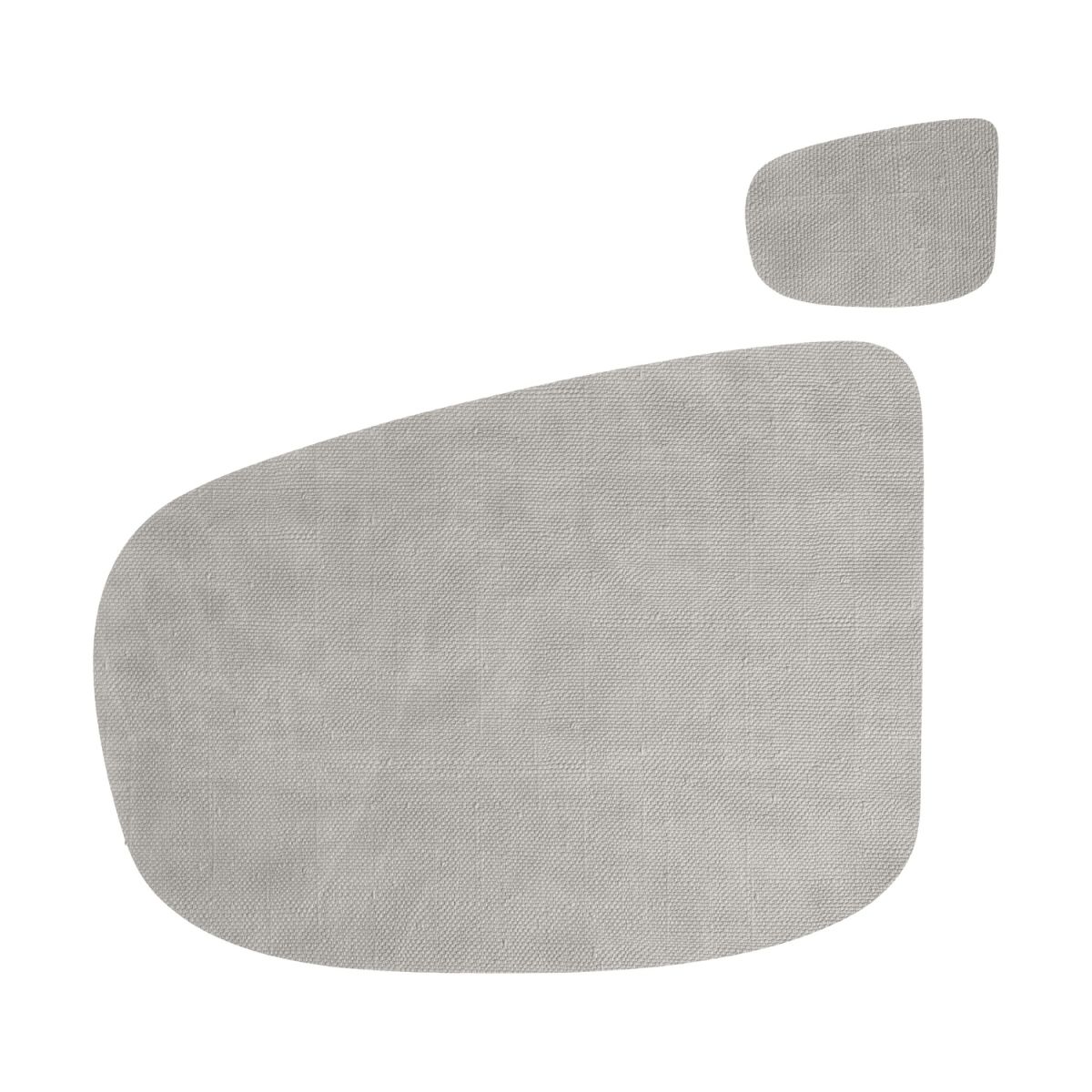 Tovagliette americane JUTA LIGHT - GOCCIA color bianco ostrica, spessore 1,5 mm DAG Style; 40x30 cm (LxL); bianco; 6 set / Pacco