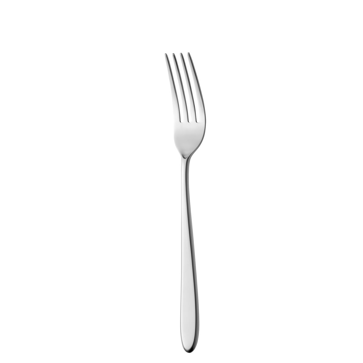 Sola Menügabel Flame; 20.5 cm (L); silber; 12 Stück / Pack