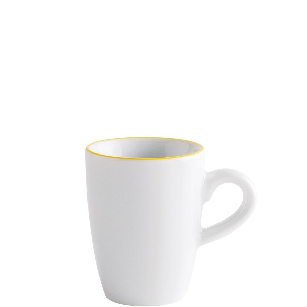 Kahla Espresso-Obertasse Pronto Line hoch 80 ml, 5.5x7 cm (ØxH); sonnengelb; rund; 6 Stück / Pack