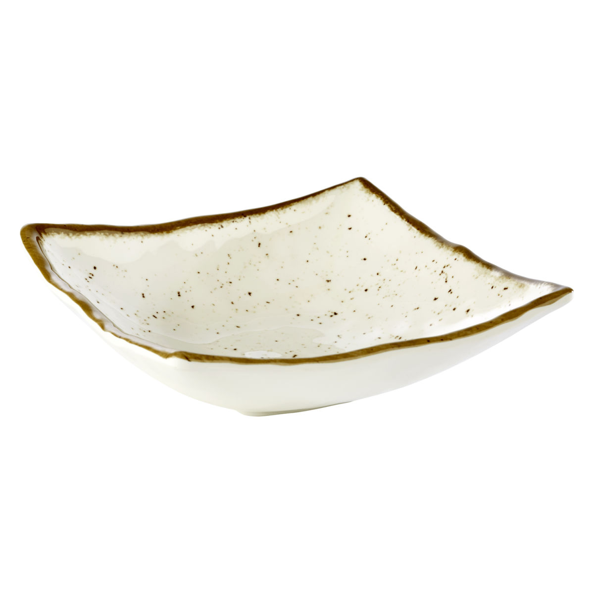 APS Schale STONE ART, Melamin, eckig 500 ml, 19x19x6 cm (LxBxH); weiß; quadratisch