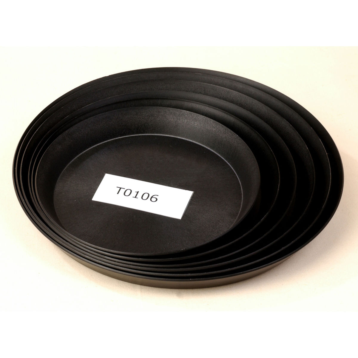 Küchenform 19.5 cm (Ø); schwarz; rund; 10 Stück / Pack