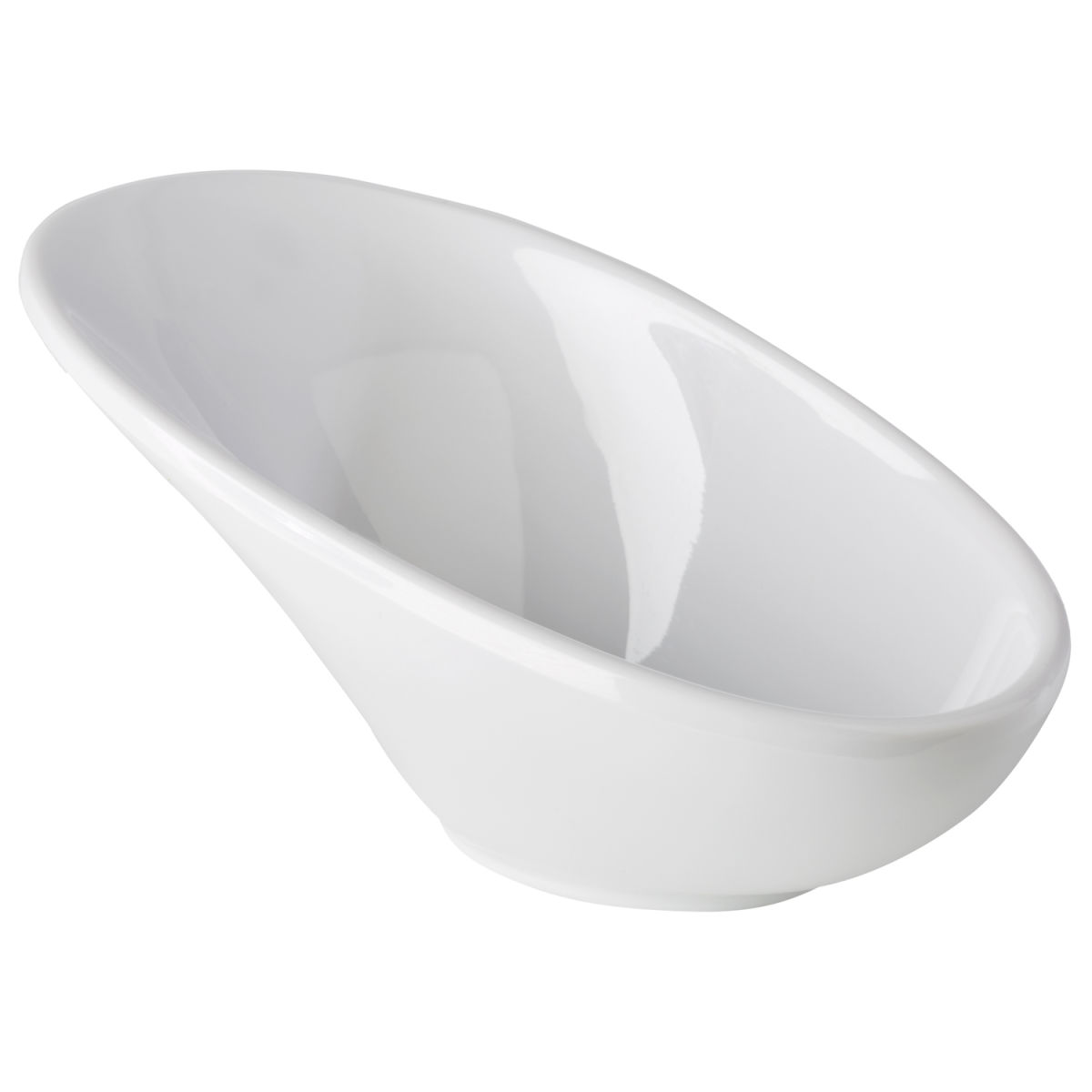 APS Schale FRIENDLY, aus recyceltem Kunststoff (PET), klein 40 ml, 11.5x6x5.5 cm (LxBxH); weiß; 12 Stück / Pack