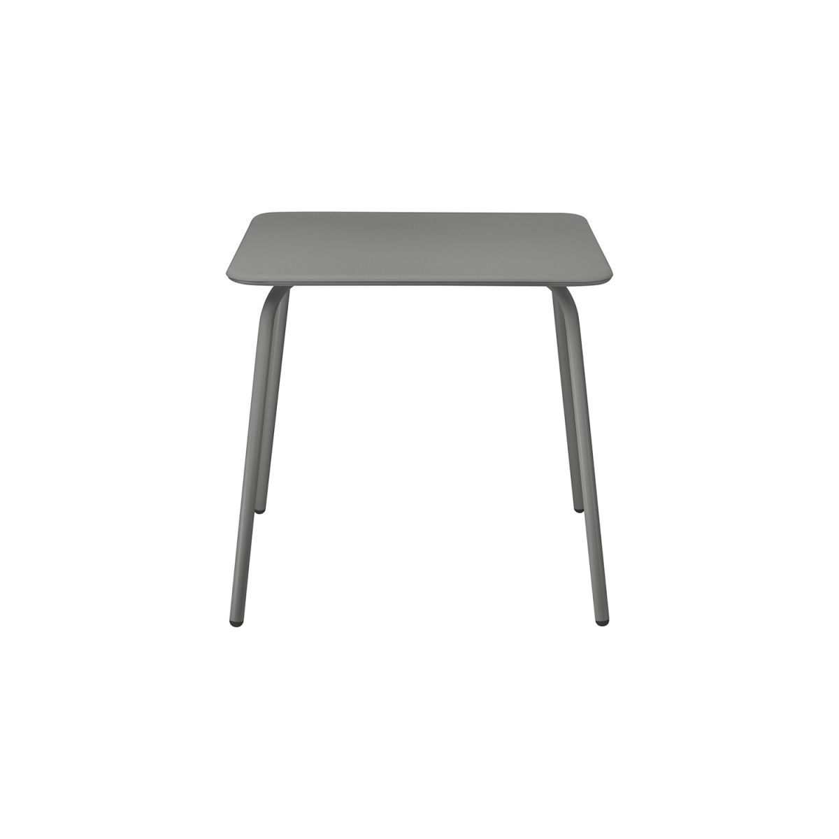 blomus Bistrotisch -YUA- 80 x 80 cm 80x80x74 cm (LxBxH); steingrau; rechteckig