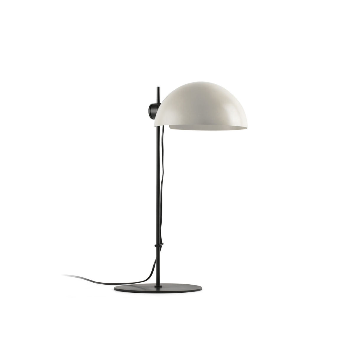 FARO Barcelona DOMINICA Beige Tischlampe 53 cm (H); schwarz