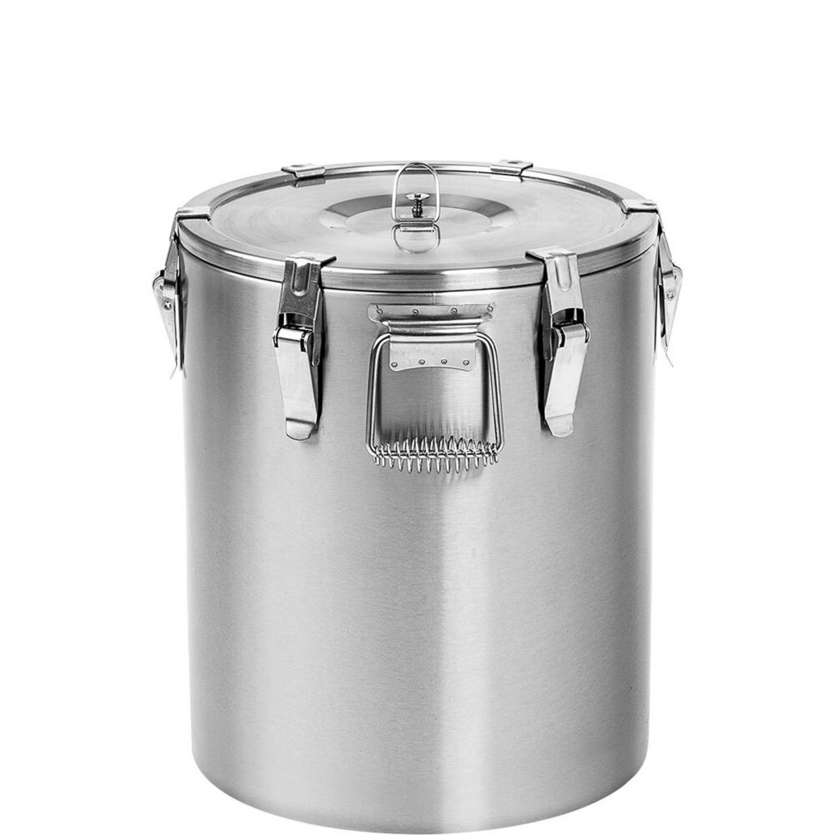 Stalgast Thermobehälter aus rostfreiem Edelstahl, Basic Line 30 l, 45x33 cm (HxØ); silber