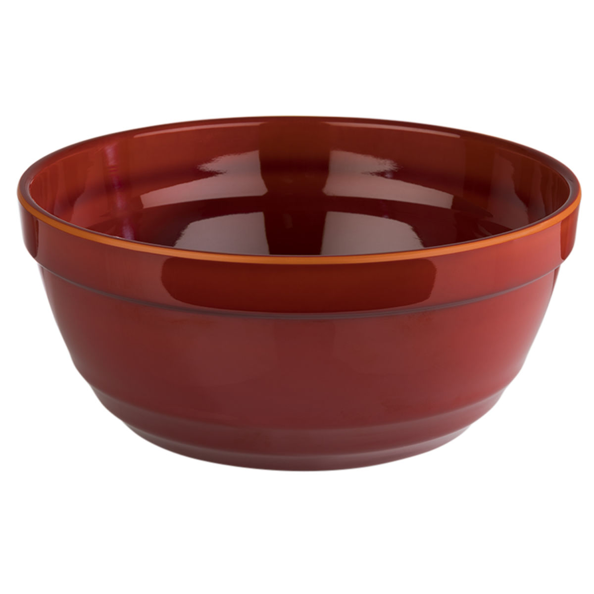 APS Schale EMMA, Melmain; 2300 ml, 23x23x23x10.5 cm (LxBxØxH); rot; rund