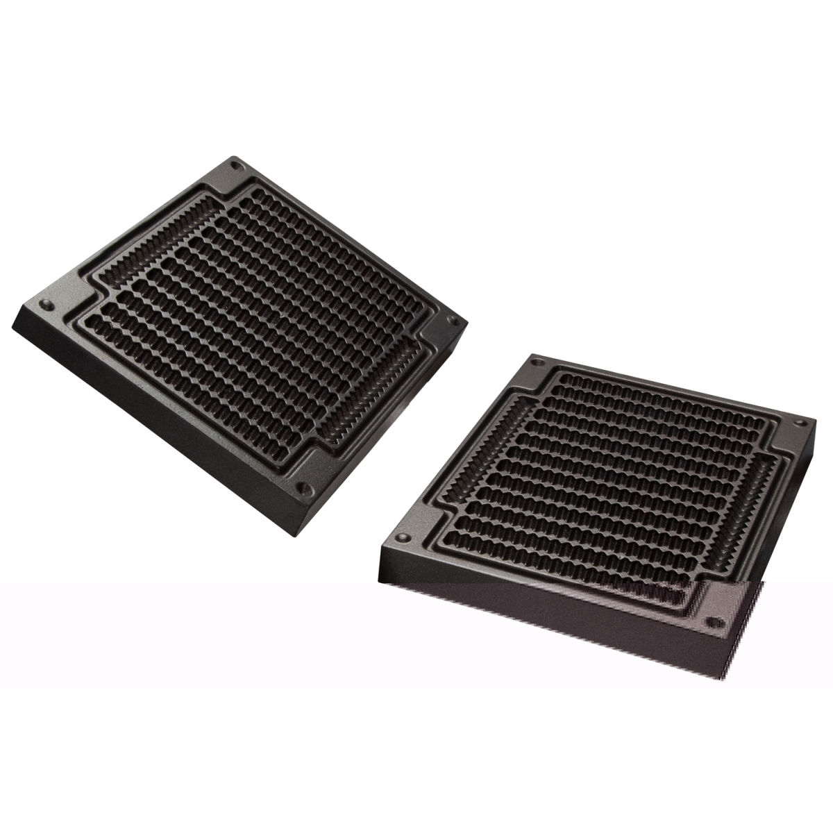 Neumärker Waffel-Pommes Backplattensatz 18x23x5 cm (BxTxH); schwarz; 2 Stück / Pack