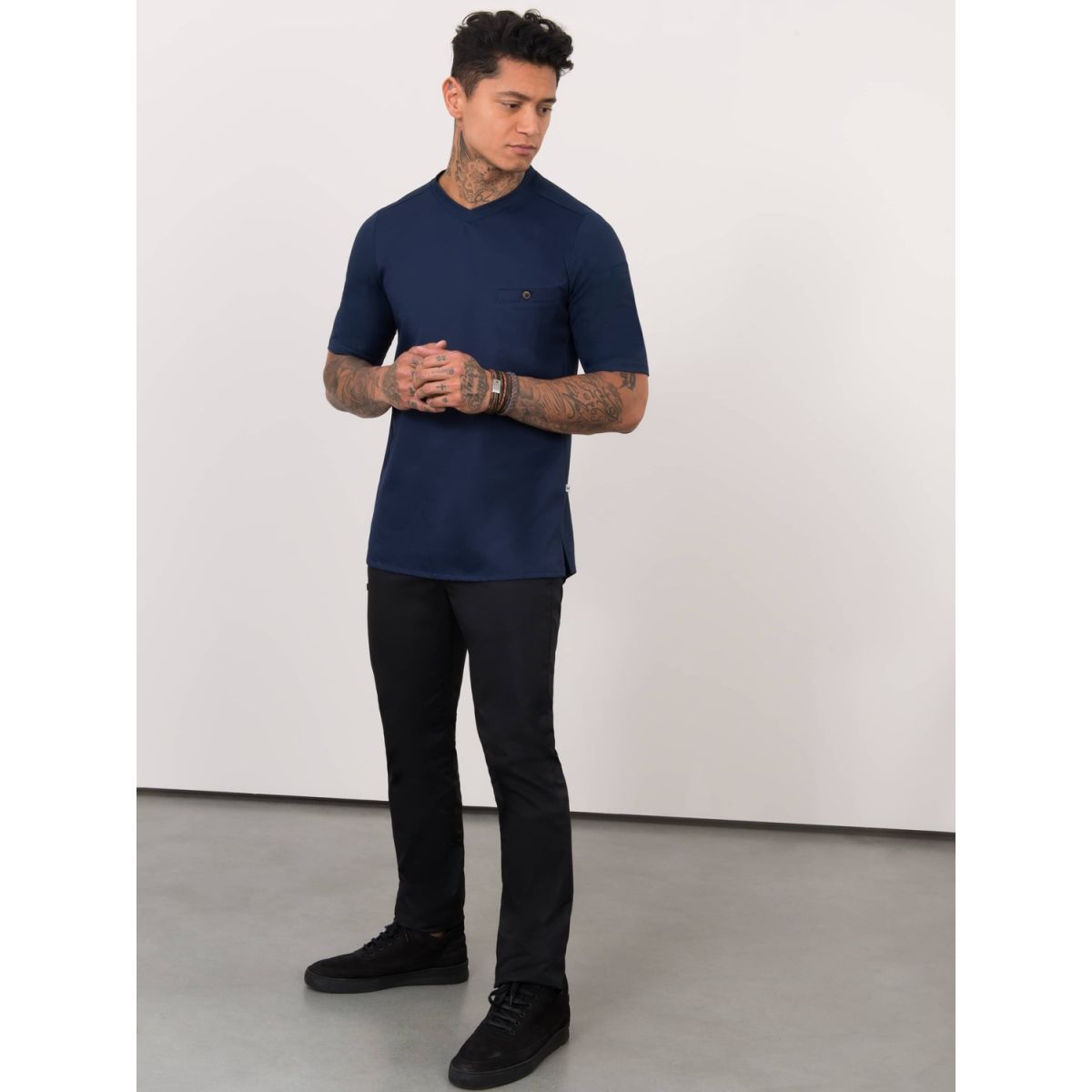 Le Nouveau Chef T-Shirt Ferre Kleidergröße 6XL; blau