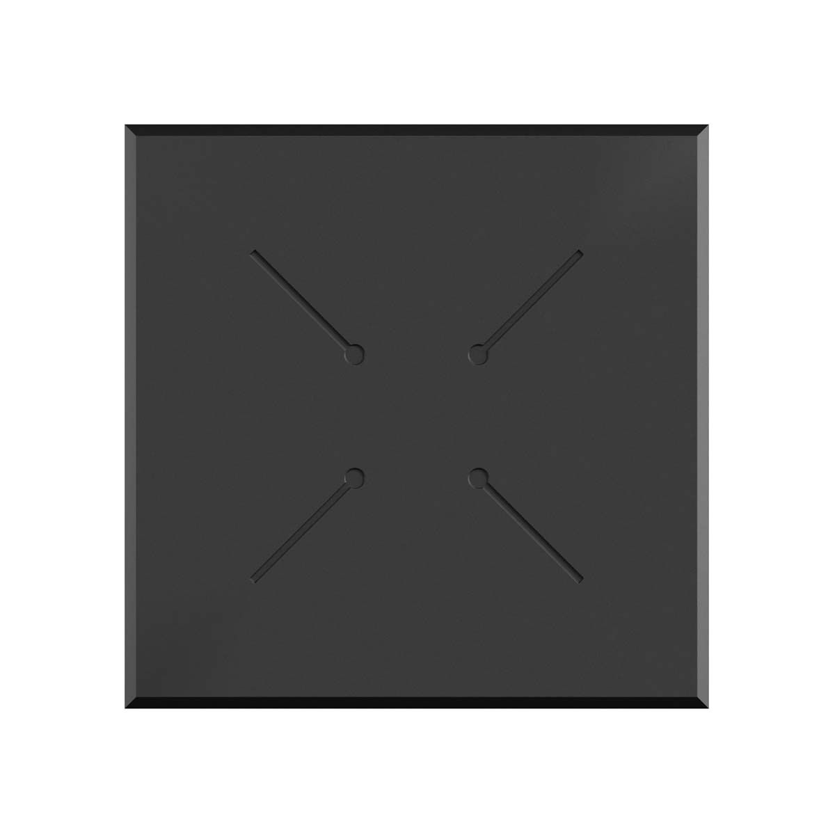Feros HPL Tischplatte quadratisch 70x70x1.2 cm (LxBxH); mehrfarbig; quadratisch