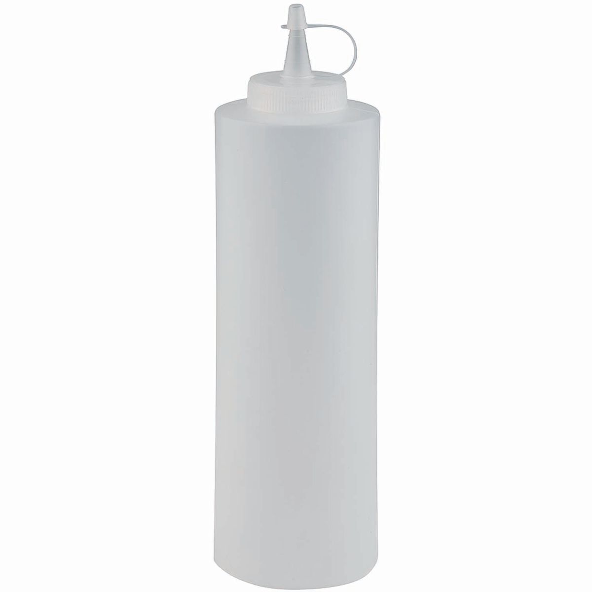 APS Quetschflasche, Polyethylen 0.65 l, 6.5x25 cm (ØxH); weiß