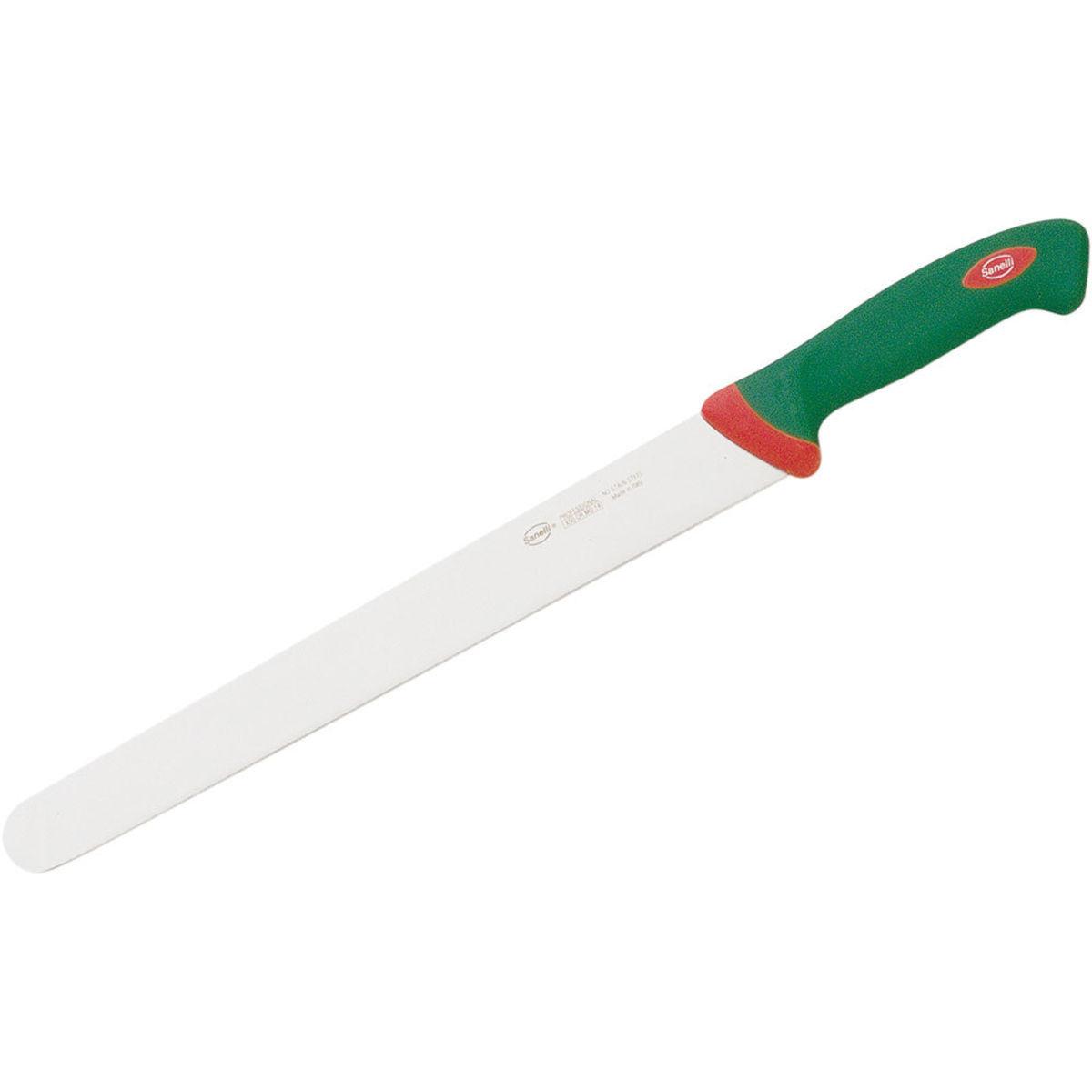 Sanelli Schinkenmesser, ergonomischer Griff, Klingenlänge 31,5 cm 31.5 cm (L); grün